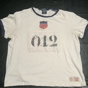 POLO RALPH LAUREN 2012 XL OLYMPIC KSWISS TEE